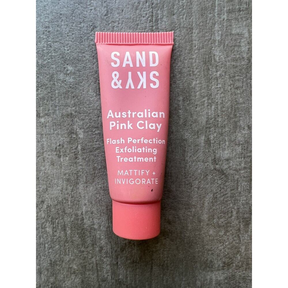 SAND & SKY Australian Pink Clay Flash Perfection Exfoliating Treatment 10g SEAL!